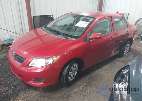 2009 Toyota Corolla Le from USA, damaged, VIN 1NXBU40E49Z034881